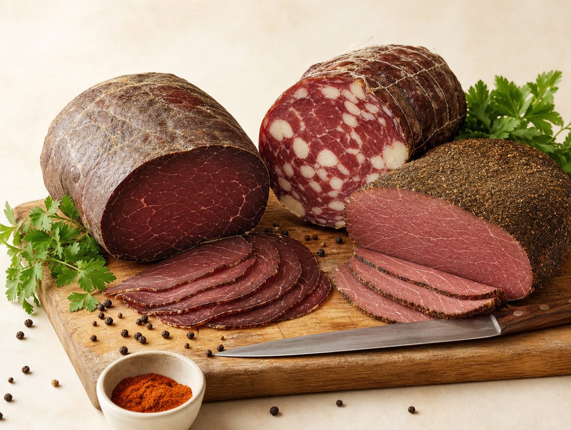 Charcuteries halal à la coupe sur planche